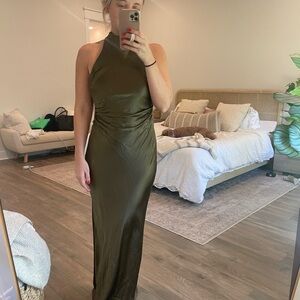 Never worn Reformation Anaiis Silk dress